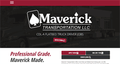 Desktop Screenshot of maverickdrivers.com