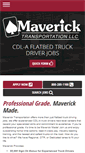 Mobile Screenshot of maverickdrivers.com